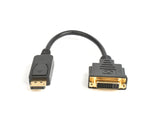 Prokord DPD-0.25M videokabel adapter 0,25 m DisplayPort DVI-D Sort