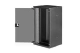 Digitus DN-49105 stativ 12U Vægmonteret stativ Sort