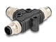 DeLOCK 60578 kabelsplitter eller -samler Kabelfordeler Sort