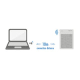 2Direct ID0120 numerisk tastatur Universel RF trådløst Sort