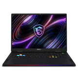 MSI Raider 18 Max HX A2WI-1075 Intel Core Ultra 9 290HX Plus Laptop 45,7 cm (18") WQUXGA 32 GB DDR5-SDRAM 2 TB SSD NVIDIA GeForce RTX 5080 Wi-Fi 7 (802.11be) Windows 11 Home Sort Tysk