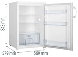 Gorenje R492PW køleskab Fritstående 133 L Hvid