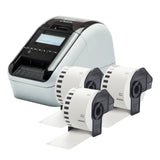 Brother QL-820NWBCVM etiketprinter Direkte termisk Farve 300 x 600 dpi 176 mm/sek. Kabel & trådløs Ethernet LAN DK Wi-Fi Bluetooth