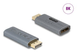 DeLOCK 64328 kabel kønsskifter DisplayPort Anthracit
