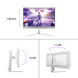 Philips Evnia 8000 27M2N8500/00 computerskærm 67,3 cm (26.5") 2560 x 1440 pixel Quad HD QD-OLED Hvid