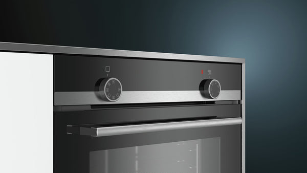 Siemens iQ100 HB510ABR1 ovn 71 L Sort, Rustfrit stål