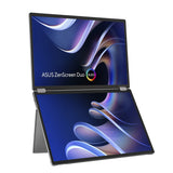ASUS ZenScreen Duo OLED MQ149CD computerskærm 35,6 cm (14") 1920 x 1200 pixel WUXGA Sølv