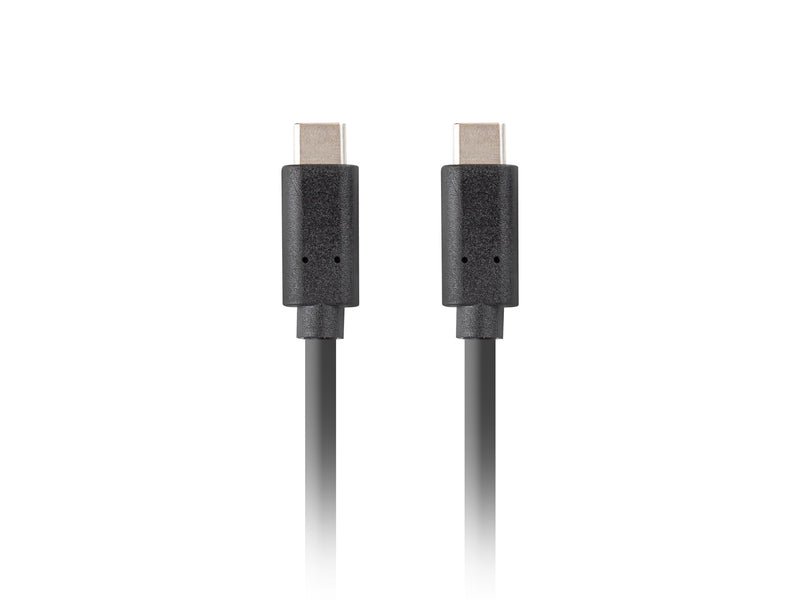 Lanberg CA-CMCM-32CU-0005-BK USB-kabel USB 3.2 Gen 2 (3.1 Gen 2) 0,5 m USB C Sort