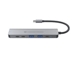 Conceptronic DONN33G dockingstation Ledningsført USB 3.2 Gen 1 (3.1 Gen 1) Type-C Sølv