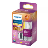Philips Filament kronepære, klar 40 W P45 E27