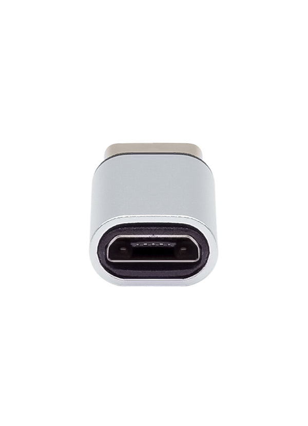 ProXtend USBC-MICROBAS kabel kønsskifter USB-C USB Micro B Sølv