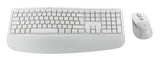 Logitech Signature Comfort Plus Combo MK880 tastatur Mus inkluderet Universel RF trådløs + Bluetooth QWERTZ Tysk Hvid