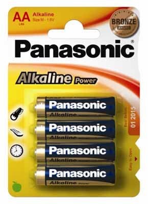 Panasonic 1x4 LR6APB Engangsbatteri Alkaline