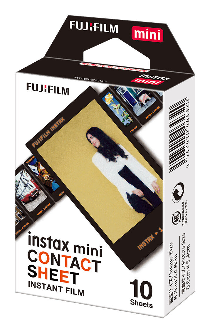 Fujifilm Instax Film mini 10 Shots - Contact instant film 10 stk 54 x 86 mm