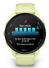 Garmin Forerunner 70 3,05 cm (1.2") AMOLED 43 mm Digital 390 x 390 pixel Berøringsskærm Lime GPS (satellit)