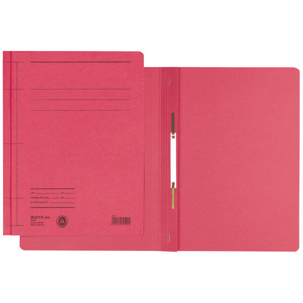 Leitz Cardboard binder, A4, red ringbind Rød