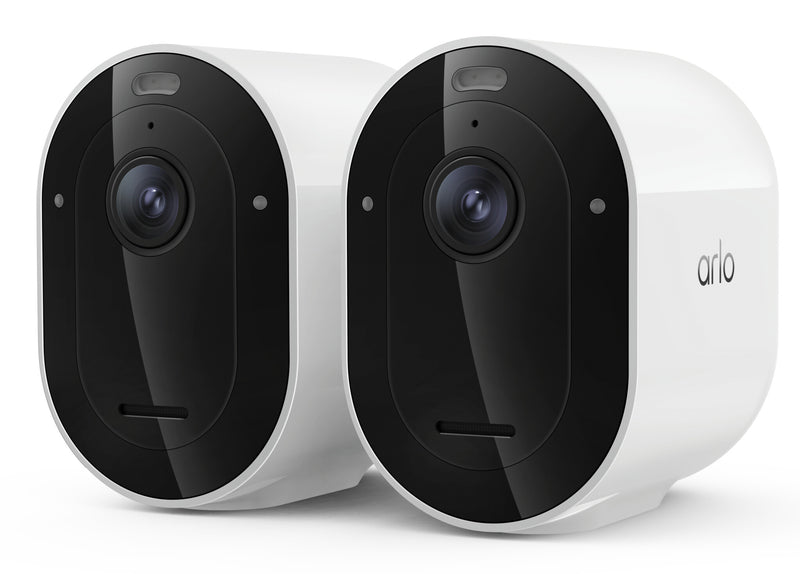 Arlo Pro 6 2K+ udendørs sikkerhedskamera, 2-pack