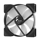 Fractal Design Prisma AL-18 PWM Computerkabinet Ventilator 18 cm Sort, Hvid 1 stk