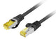 Lanberg PCF6A-10CU netværkskabel Sort 0,25 m Cat6a S/FTP (S-STP)