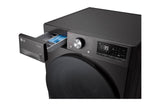 LG F2V7SLIM9B vaskemaskine Front-læsning 9 kg 1200 rpm Sort