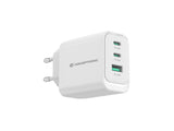 Conceptronic ALTHEA21W65 oplader til mobil enhed Universel Hvid Vekselstrøm Hurtig opladning Indendørs