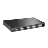 TP-Link JetStream TL-SG3452XP netværksswitch Administreret L2+ Gigabit Ethernet (10/100/1000) Strøm over Ethernet (PoE) 1U Sort
