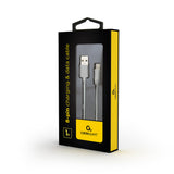 Gembird CC-USB2-AMLM-W-1M Lightning kabel Hvid