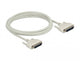 DeLOCK 84391 serielkabel Beige 3 m D-Sub 25 Pin