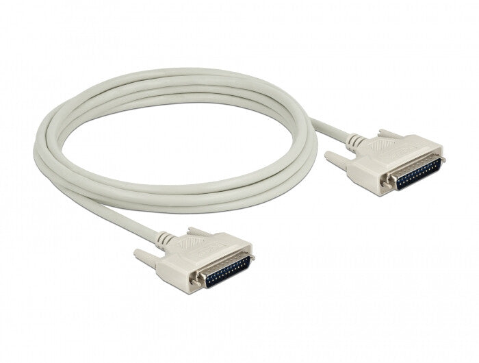 DeLOCK 84391 serielkabel Beige 3 m D-Sub 25 Pin