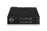 Icy Dock MB092VK-B drevkabinet SSD kabinet Sort 2.5"