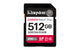 Kingston Technology 512 GB Canvas React Plus SDXC UHS-II 280R/150W U3 V60 til fuld HD/4K