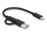 DeLOCK 91008 kortlæser USB 3.2 Gen 1 (3.1 Gen 1) Type-C Grå