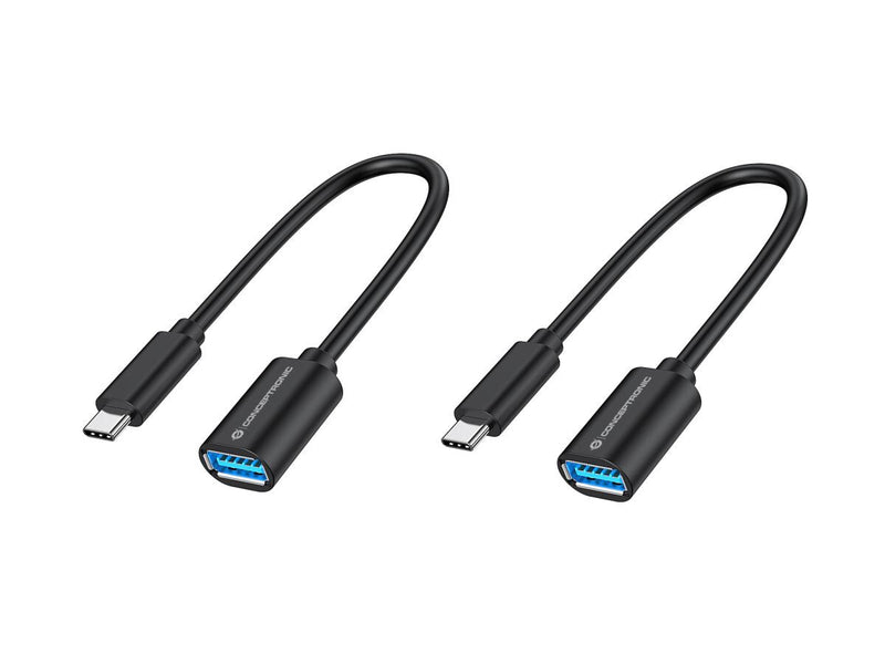 Conceptronic ABBY11B USB-kabel USB 3.2 Gen 1 (3.1 Gen 1) 0,2 m USB C USB A 5 Gbit/sek. Sort
