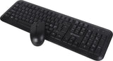 Voxicon 210WL tastatur Mus inkluderet RF trådløst QWERTY Nordisk Sort