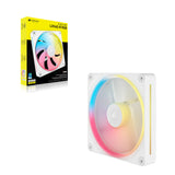 Corsair iCUE LINK LX140-R RGB Computerkabinet Ventilator 14 cm Hvid 1 stk