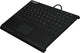 KeySonic KSK-3211ELU (DE) tastatur Hjem USB QWERTZ Tysk Sort