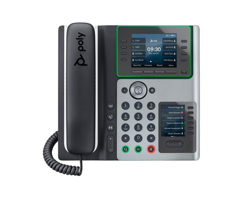 HP Poly Edge E450 IP-telefon og PoE-aktiveret