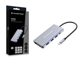 Conceptronic DONN20G dockingstation Ledningsført USB 3.2 Gen 1 (3.1 Gen 1) Type-C Grå