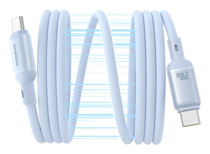 Baseus P10376800311-00 USB-kabel 1 m USB C 240 W Blå