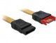 DeLOCK 1m SATA III SATA-kabel Brun