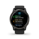 Garmin Venu 2 3,3 cm (1.3") AMOLED 45.4 mm Digital 416 x 416 pixel Berøringsskærm Wi-Fi GPS (satellit)
