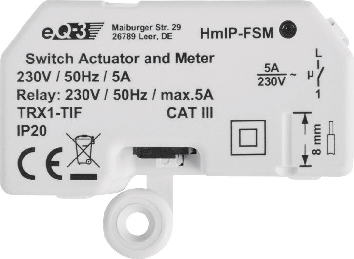 Homematic IP 142721A0 smart home aktuator Skifteaktuator