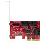 StarTech.com 6P6G-PCIE-SATA-CARD interface-kort/adapter Intern