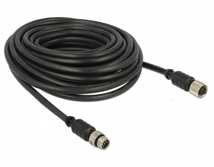 Navilock 62975 serielkabel Sort 10 m M8