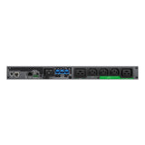 APC SRTL2K2RM1UINC UPS-enhed Dobbeltkonvertering (online) 2,2 kVA 2200 W 5 AC stikkontakt(er)