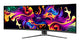 MSI MPG 491CQP QD-OLED computerskærm 124,5 cm (49") 5120 x 1440 pixel Dual WQHD Sort