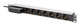 Digitus DN-95439 strømforsyningsenhed (PDU) 7 AC stikkontakt(er) 1U Sort, Sølv