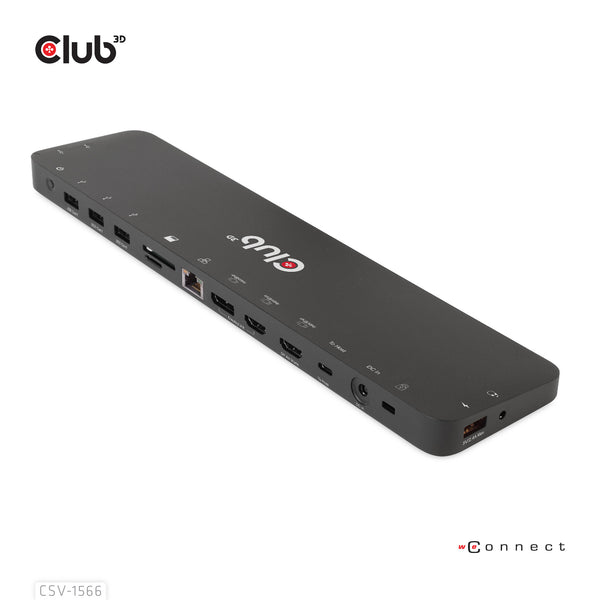 CLUB3D CSV-1566 dockingstation Docking USB 3.2 Gen 1 (3.1 Gen 1) Type-C Sort