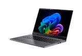 Acer TravelMate TMX414-51-TCO-78J1 Copilot+ PC Intel Core Ultra 7 258V Laptop 35,6 cm (14") WUXGA 32 GB LPDDR5x-SDRAM 1 TB SSD Wi-Fi 7 (802.11be) Windows 11 Pro Sort
