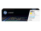 HP Original 201A LaserJet-tonerpatron, gul